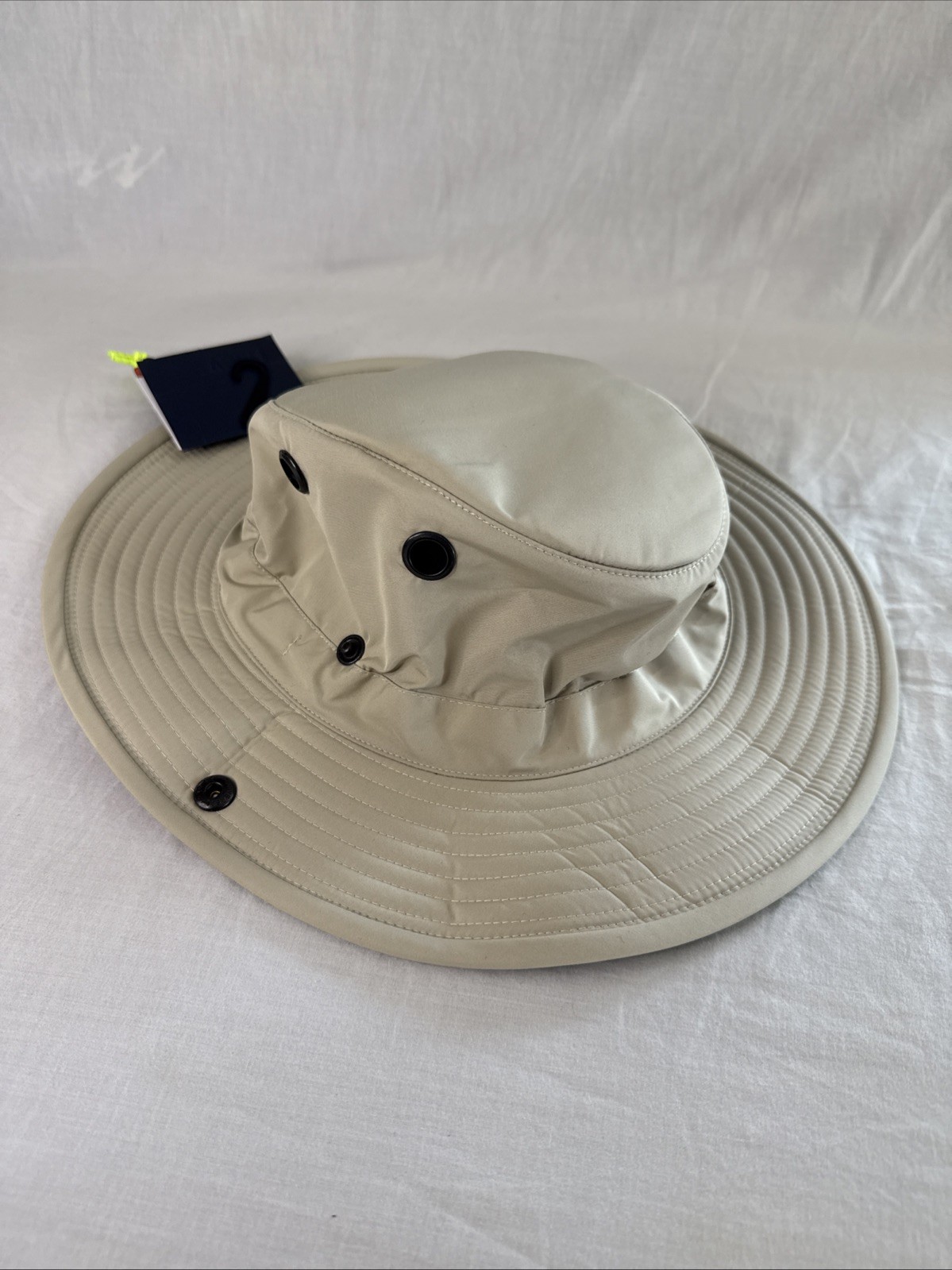 Tilley TWS1 All Weather/Paddlers Hat Stone 7 1/2 - New with Tags