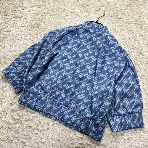 22Ss Fendi Chambray Jacket Pants Set-Up Denim - Picture 8 of 18