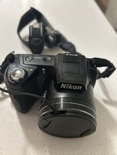 Nikon Coolpix L110 12.1MP Digital Camera - Red - Untested