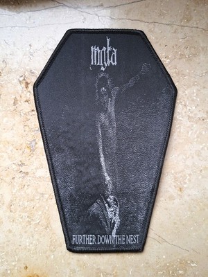 PATCH / AUFNÄHER -- MGLA - FURTHER DOWN THE NEST -- BLACK METAL