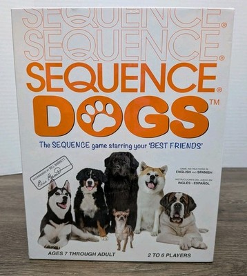 The Sequence Dogs Game Starring Your Best Friends by Jax Brand 2013 NEW Sealed
