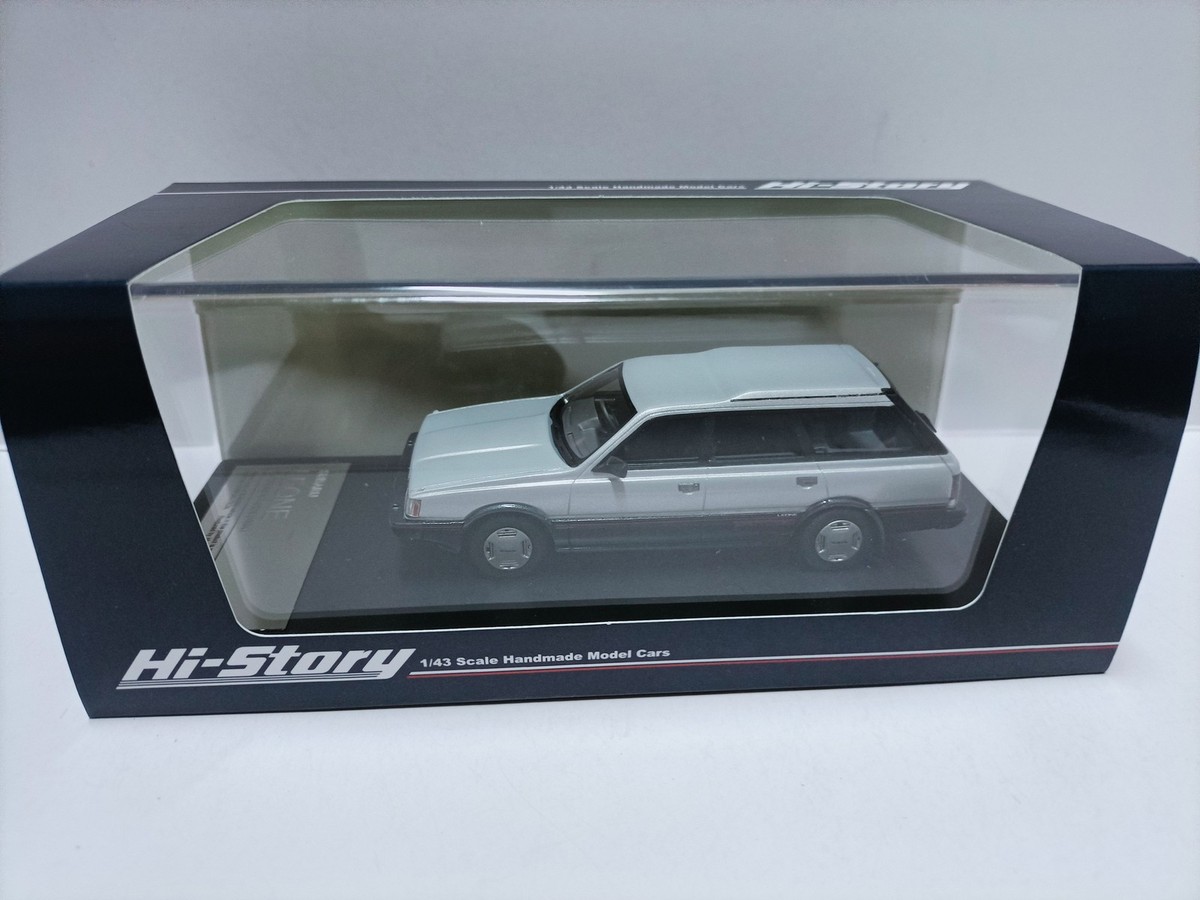 Hi story 1:43 Subaru Leone Wagon 1984 Silver Grey Touring Car