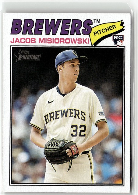 2026 Topps Heritage - Jacob Misiorowski #144 (RC)