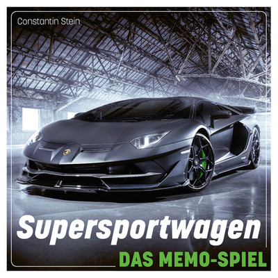 Supersportwagen - Das Memo-Spiel Constantin Stein