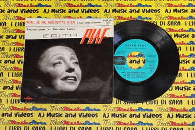 LP*45 7''EDITH PIAF Non je ne regrette rien Les mots d'amour Toujours aimer(QSP3)