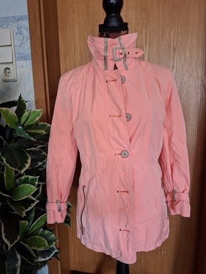 CONCEPT-K..Damen leichte Sommer/Übergangs Jacke.NEON Orange,Gr,S/36.Tailliert