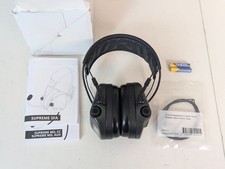 Sordin Supreme MIL AUX-3B SFA Headband 32dB SNR Headset Ear Defender Green - NEW
