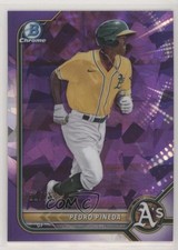 2022 Bowman Sapphire Chrome Prospects Purple 21/25 Pedro Pineda #BCP-94 04cw
