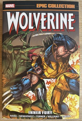 Wolverine Inner Fury Marvel Epic Collection 6 RARE OOP Sienkiewicz Hama