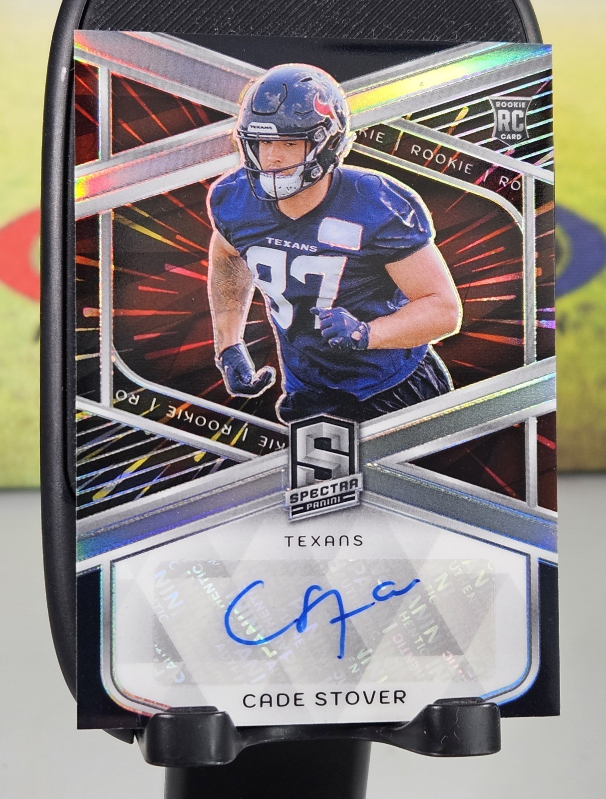 Cade Stover Panini Spectra Rookie Autographs #RACSR Base