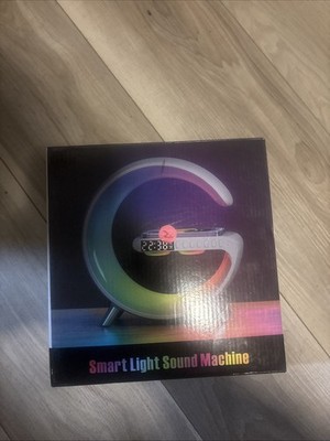 Smart Light Sound Machine G63 Intelligent Wireless Charger Sleep Aid Alarm RGB