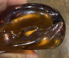 Viking Glass Amber Whale Paperweight/Figurine vintage Art Glass Beach — photo 8