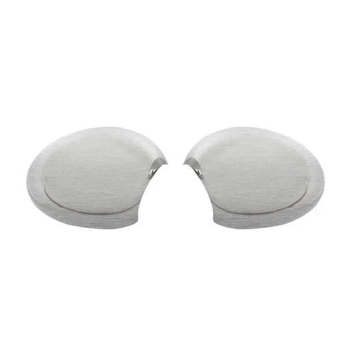 2008-2014 Mini Cooper Clubman R55 Side Mirror Cover Caps Brushed Stainless Steel