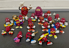California Raisins Figures Lot  primarily 1987-1988