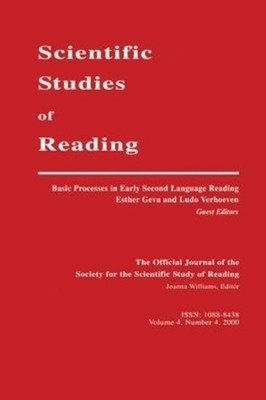 Basic Processes in Early Second Language Reading: A Special Issue of scientific