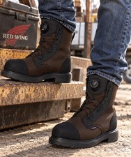 Red Wing MaxBond 2491 BOA Waterproof Steel Toe Work Boots Men’s 8 EE