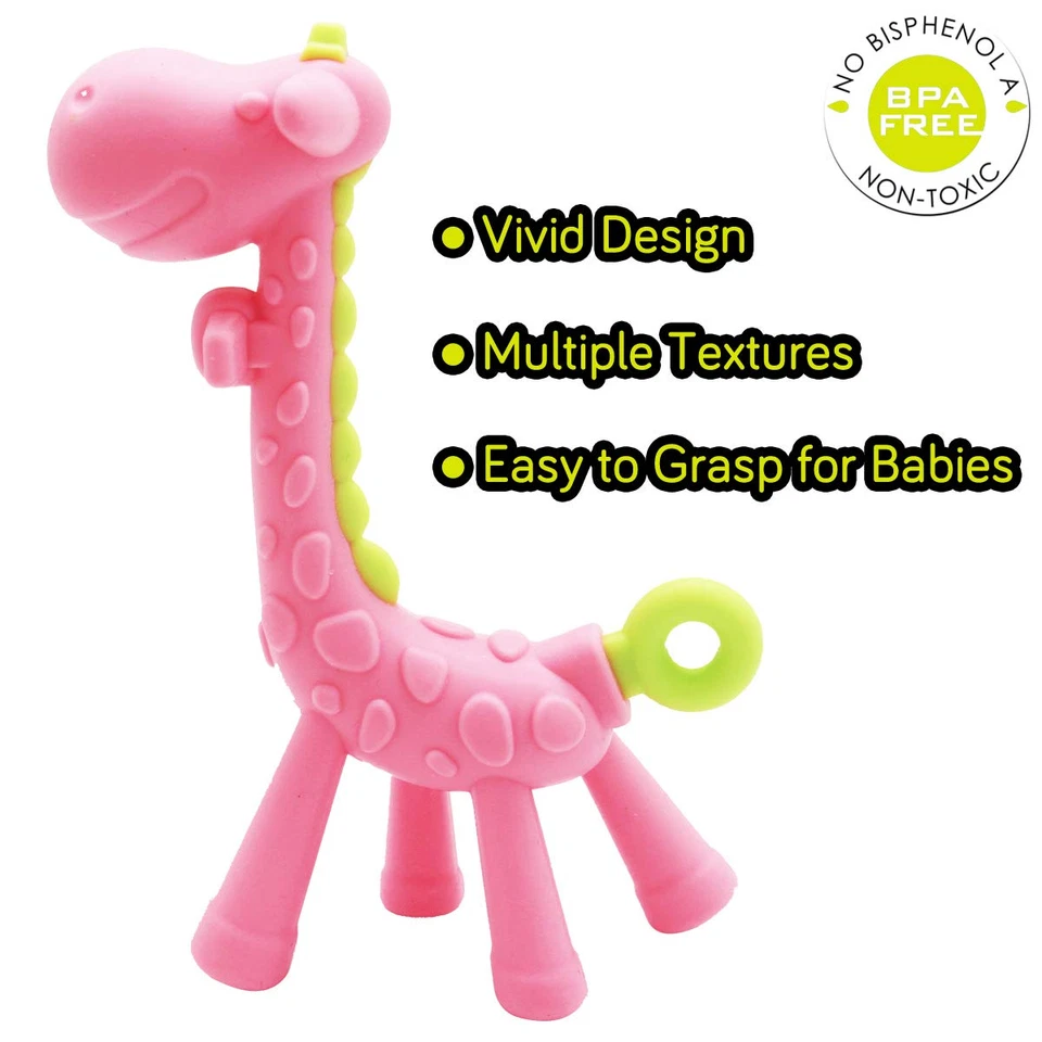 Medical-Grade Teething Toys for Babies 0-6 6-12 12-18 Months - with 4 × Adorable - Image 4 of 4