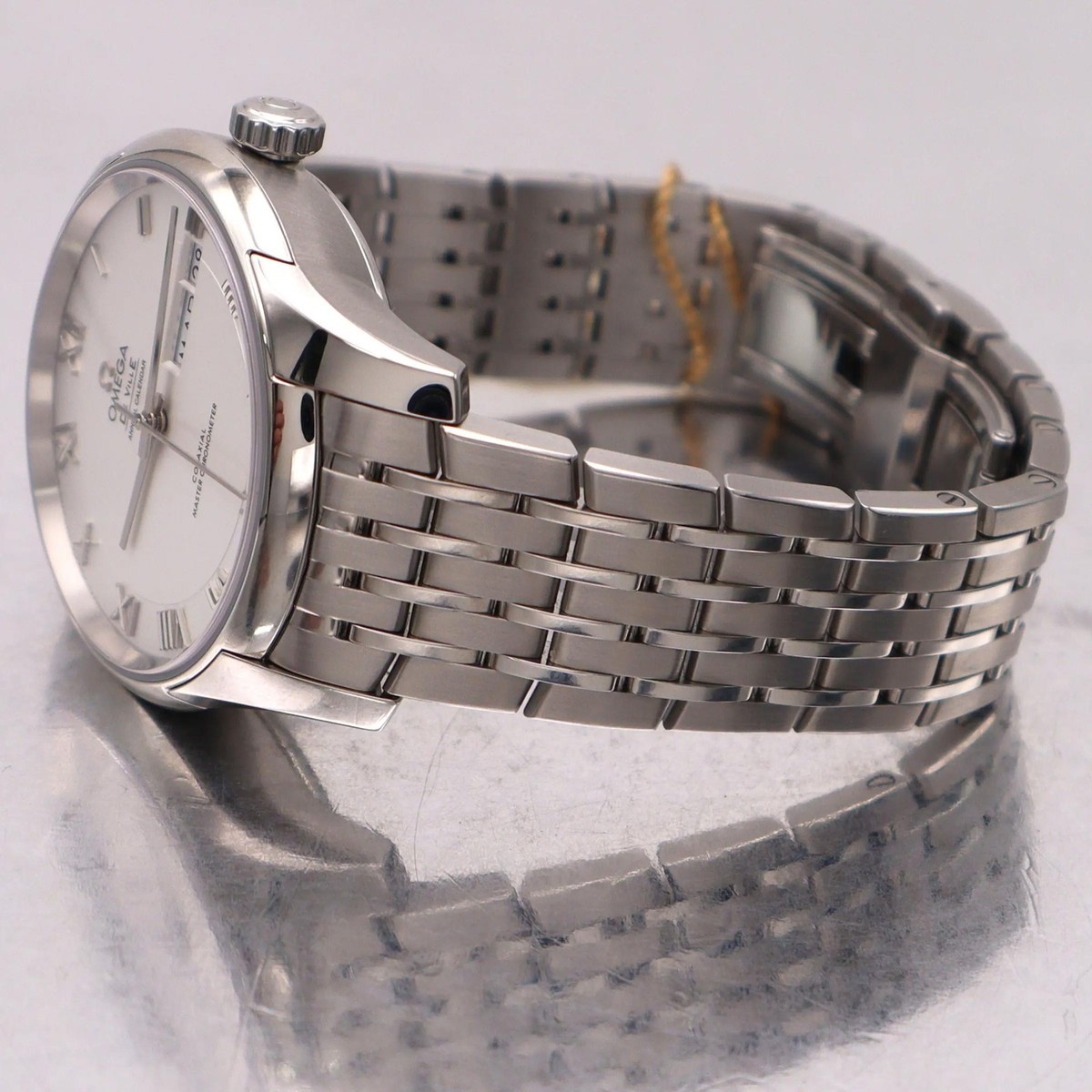Omega De Ville Hour Vision 41mm Steel White Dial Men Watch 433.10