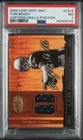 2004 LEAF CERTIFIED MATERIALS CERTIFIED SKILLS POSITION TOM BRADY 12/75 PSA 7