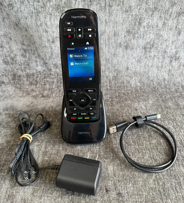 Logitech Harmony Ultimate Universal Remote Control N-R0004 Black Touchscreen