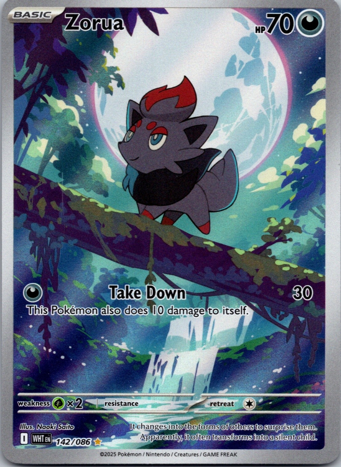 Zorua SV: White Flare 142/086 NM