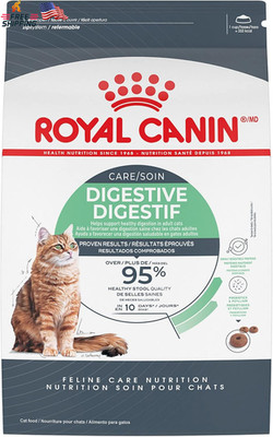 Royal Canin Feline Care Nutrition Digestive Care Adult Dry Cat Food, 6 Lb Bag