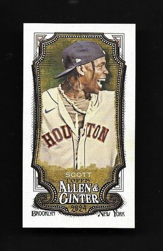 Travis Scott [Brooklyn Back Mini] #274 2024 Topps Allen & Ginter card