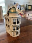 Harry Potter Diagon Alley Gringotts Bank Dragon 9” PVC Figure Coin Bank! Read