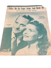 VTG 1940s Take Me In Your Arms Hold Me Les Paul Mary Ford Sheet Music