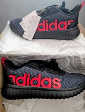 Image of Adidas Kaptir Base Black/Red Trainers – UK 10 – Brand New & Boxed