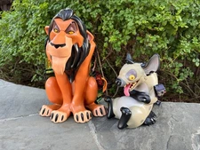 In Hand Disney Parks 2025 Lion King Scar Popcorn Bucket & Ed Hyena Sipper Cup