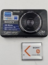 Sony Cyber-shot DSC-W580 16.1 MP Digital Camera Black - Working