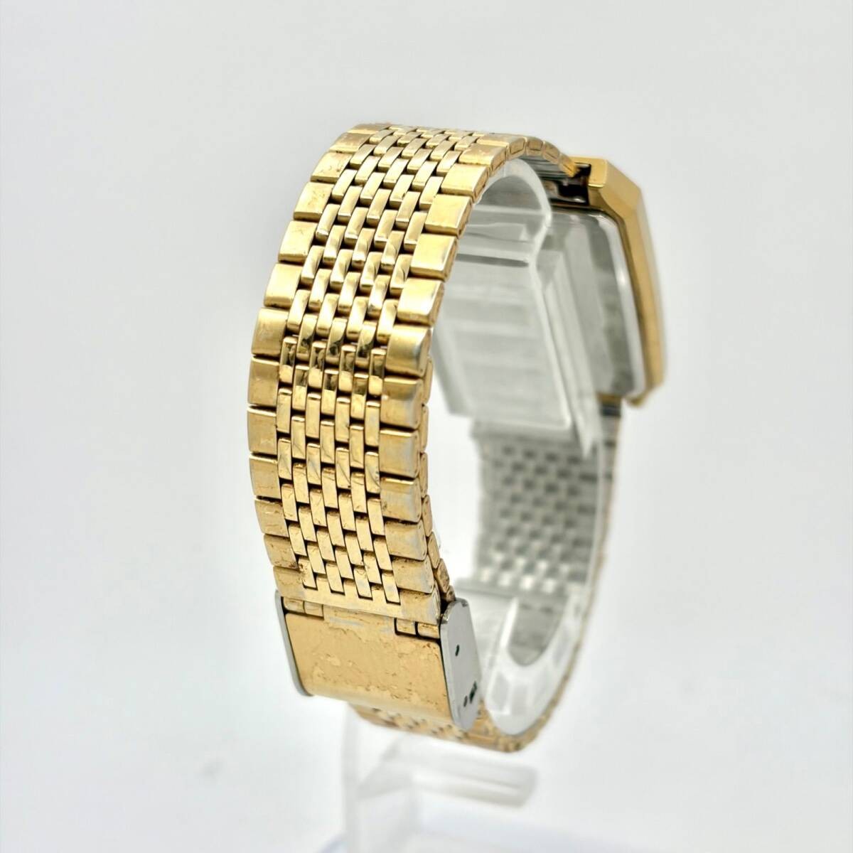 SEIKO CHRONOS 9021-5220 Octagon Gold Quartz Excellent… - Gem