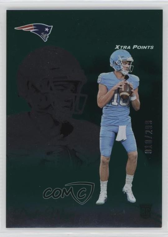 2024 Panini Prestige Rookies Xtra Points Green /299 Drake Maye #304 Rookie RC