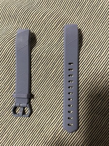 Silicone Replacement Wristband Strap with Buckle for Fitbit Alta OS (Small)Gray