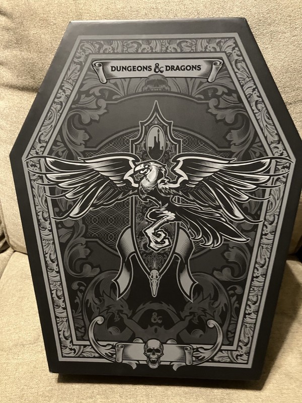 Dungeons & Dragons D&D Curse of Strahd Revamped Coffin Box Set 5E 5th Edition