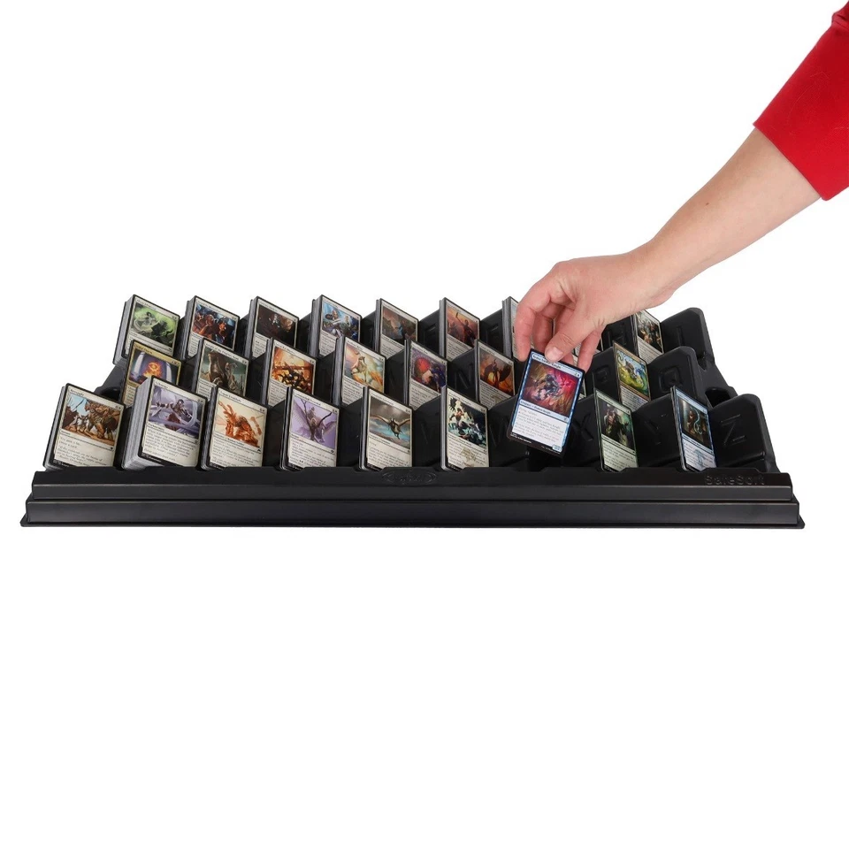 BCW SafeSort Card Sorting Tray 26 Compartment Organizer for Trading Sports Cards - Image 3 of 4