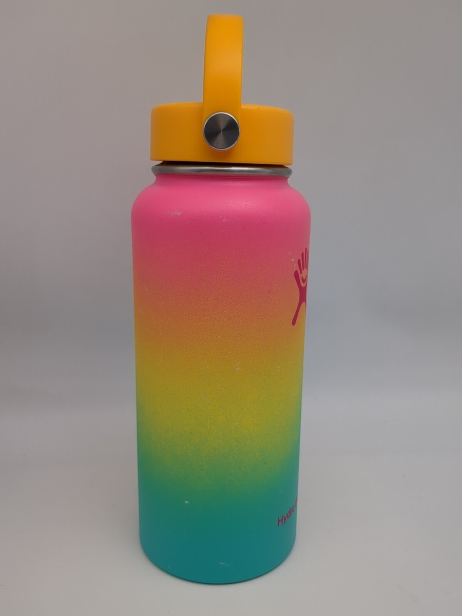 HAWAIIAN RAINBOW 32oz Ombre Hydro Flask SHAVE ICE Limited Edition