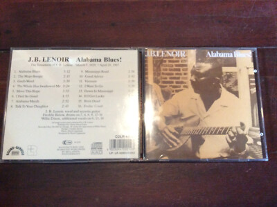 J.B. Lenoir - Alabama Blues!  [CD Album] Chicago Blues