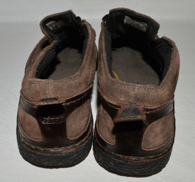 ADIDAS MENS SZ 6.5 M 39.5 BROWN SUEDE LEATHER LOAFERS COMFORT WALKING SHOES | eBay