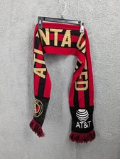 Atlanta United FC Soccer Scarf Unite & Conquer Ruffneck Scarves 60 x 7 Inches 