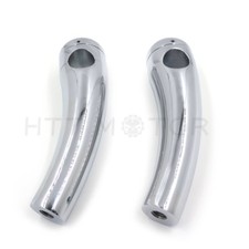 Custom Chrome 1 Handlebar 5.5 Risers Handleba...