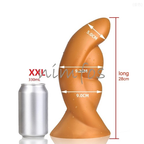Huge Anal Butt Plug Dildo Fist Massage Sex Toys Vaginal Masturbators Dilator - Picture 15 of 27