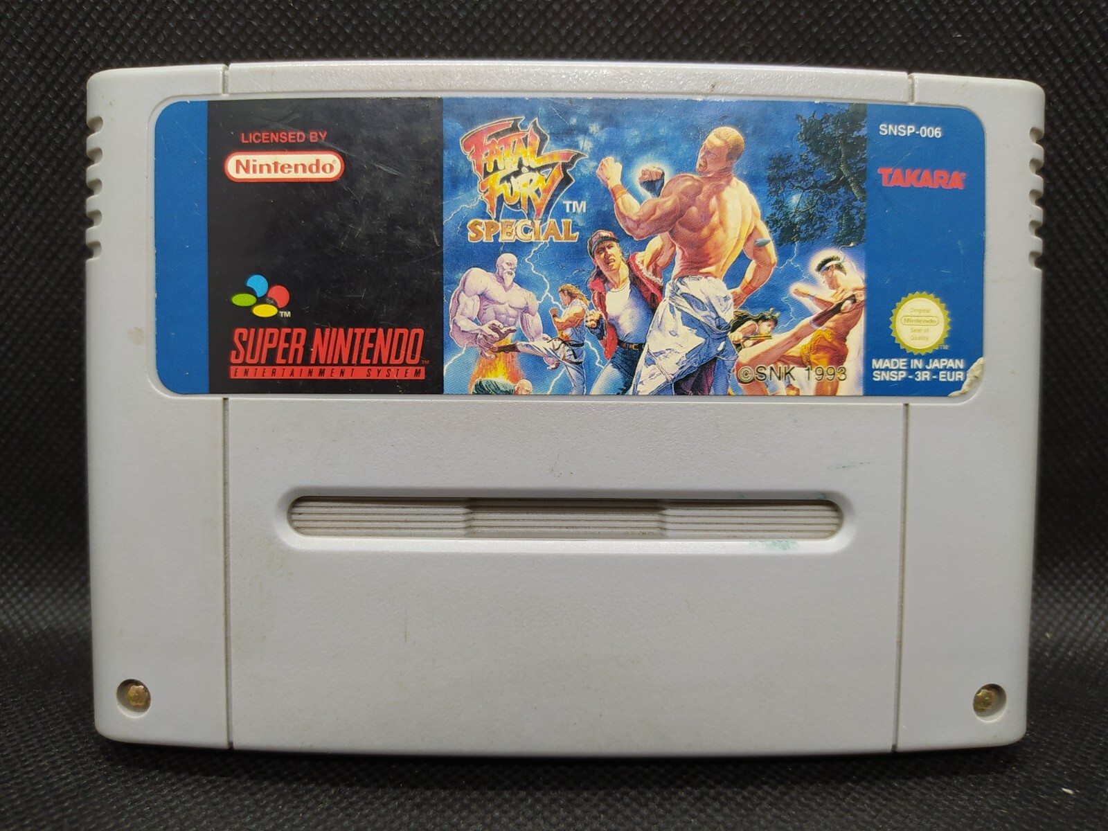 Fatal Fury Special - Super Nintendo SNES EU PAL - SNSP-3R-EUR