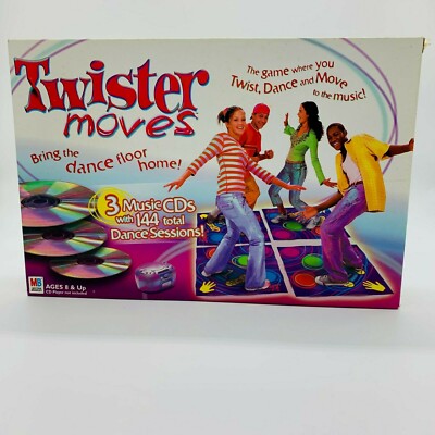 TWISTER MOVES - Bring The Dance Floor Home Includes 3 CDs Nick