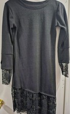 Women lace dress (black , size S/M, new, no brand)