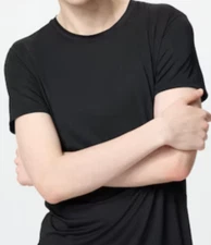 UNIQLO Men's AIRism Short Sleeve Crew Neck T-shirt 454312 4 types from Japan