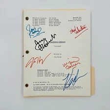 Crossing Jordan Signed TV Script Jill Hennessy Jerry O'Connell Kathryn Hahn RPNT
