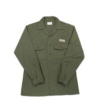 U.S. MILITARY OG507 POLY/COTTON UTILITY SHIRT SIZE 14.5"X31 DATED 1981