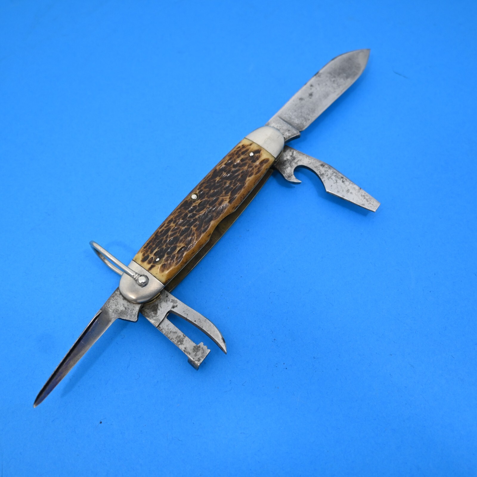 REMINGTON, MADE IN USA, BONE HANDLED BOY SCOUT KNIFE, c. 192030’S eBay